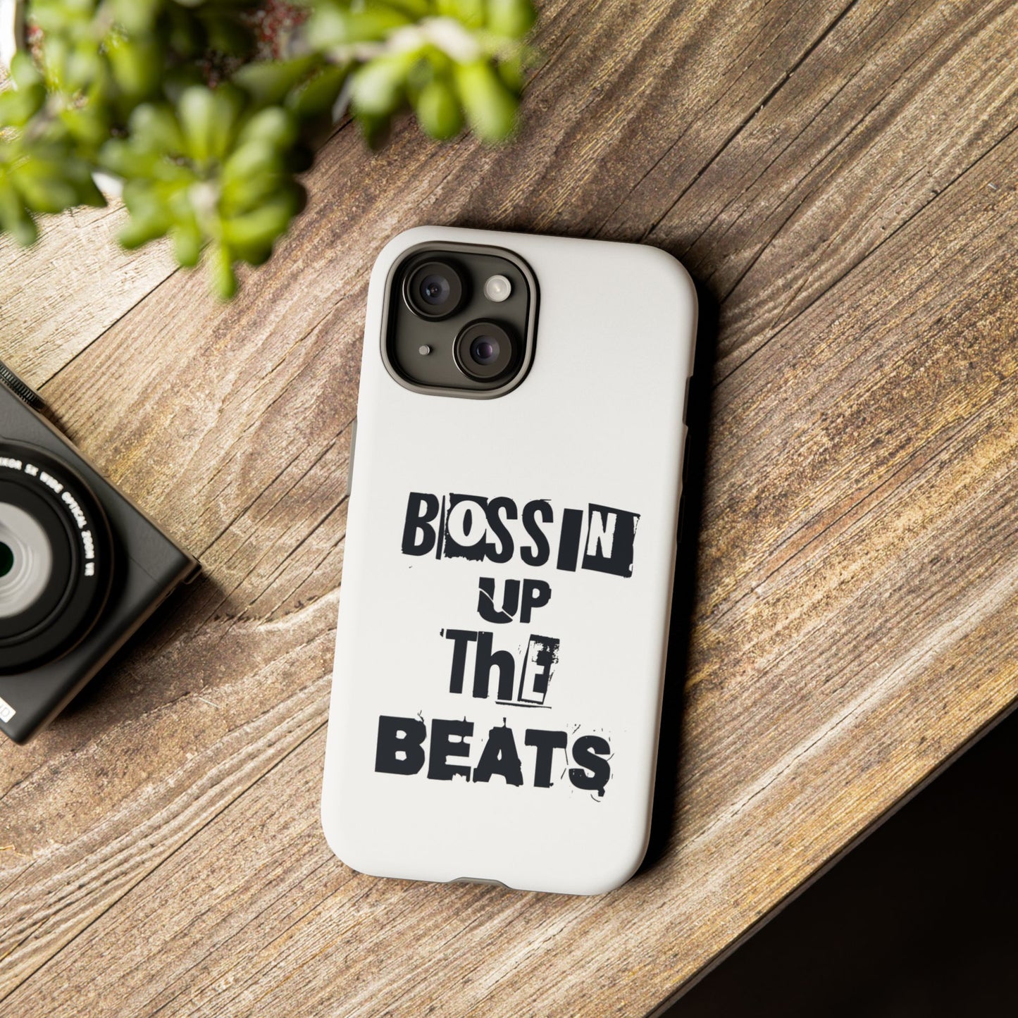 Bossin' Up the Beats Phone Case, Music Lover Gift, Trendy Phone Cover, Unique Phone Accessories, Birthday Present, Creative Tech Gear