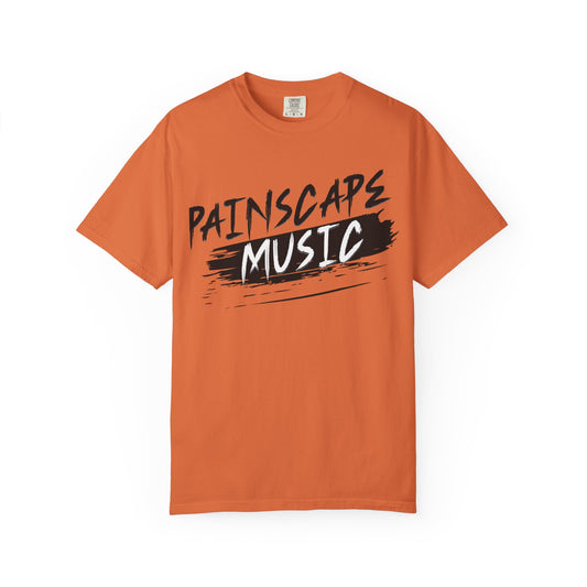 Painscape Music Unisex Garment-Dyed T-Shirt, Painscape Music Tee, Casual Wear, Concert Outfit, Gift for Musicians, Music Lover Apparel