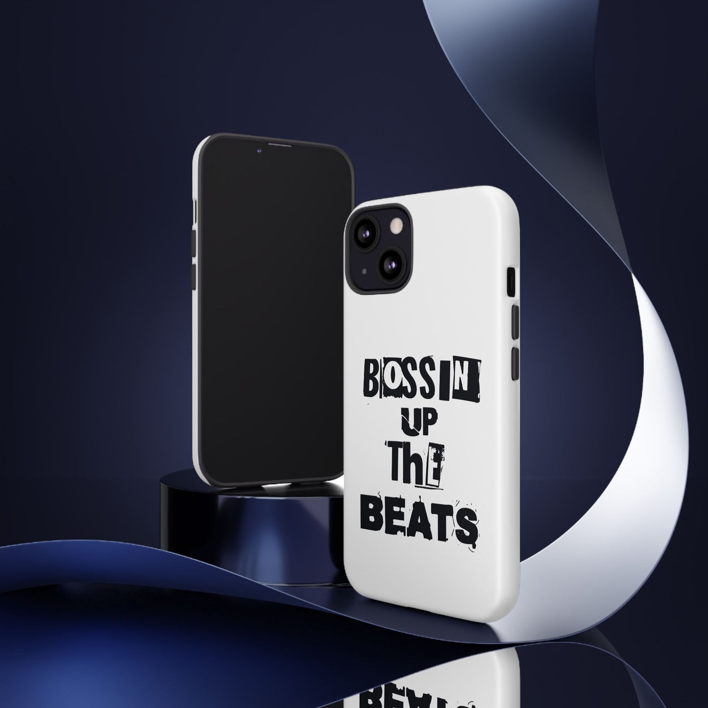 Bossin' Up the Beats Phone Case, Music Lover Gift, Trendy Phone Cover, Unique Phone Accessories, Birthday Present, Creative Tech Gear