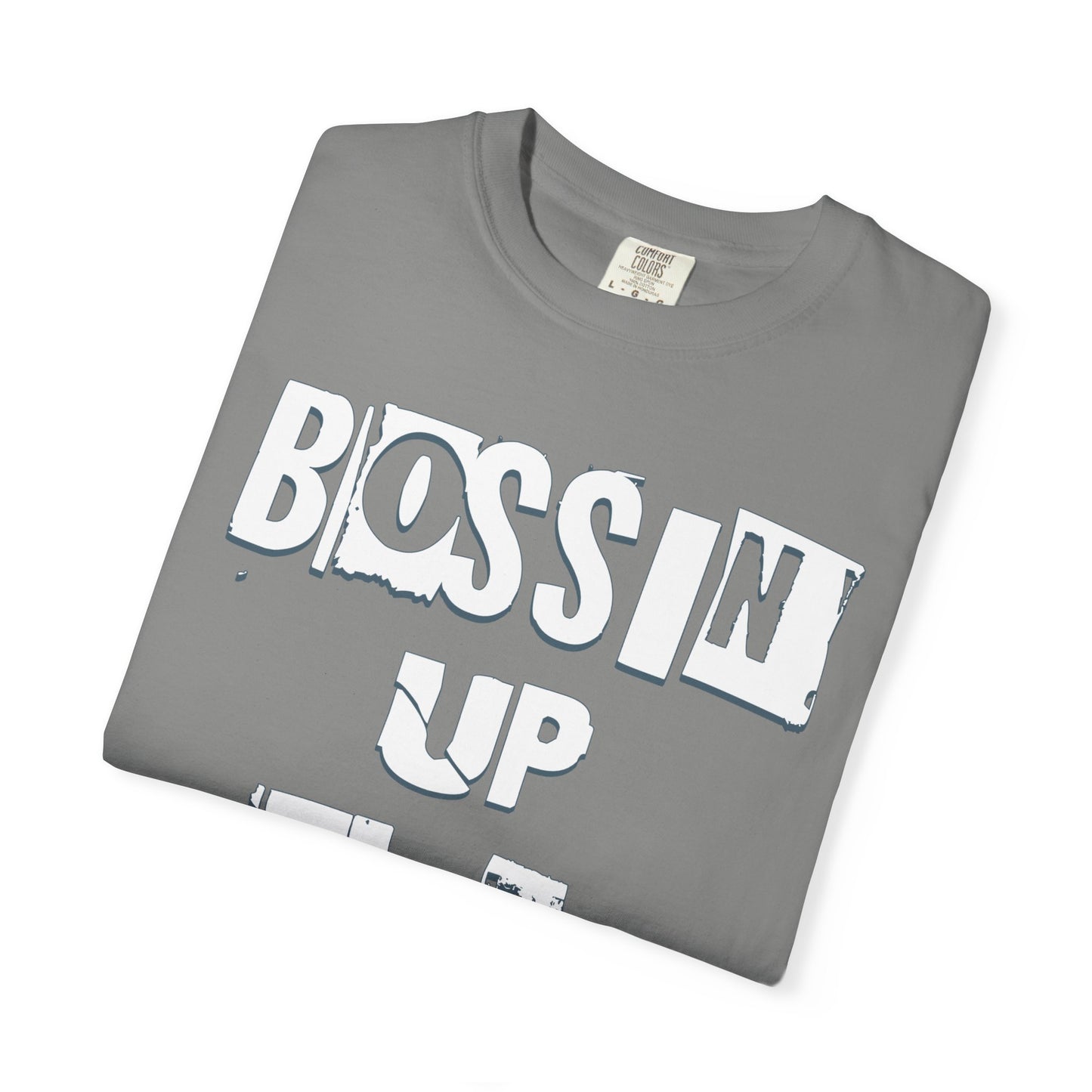 Bossin' Up the Beats Unisex Garment-Dyed T-Shirt - Perfect for Music Lovers, Gift for DJs, Concerts, Festival Wear, Casual Style