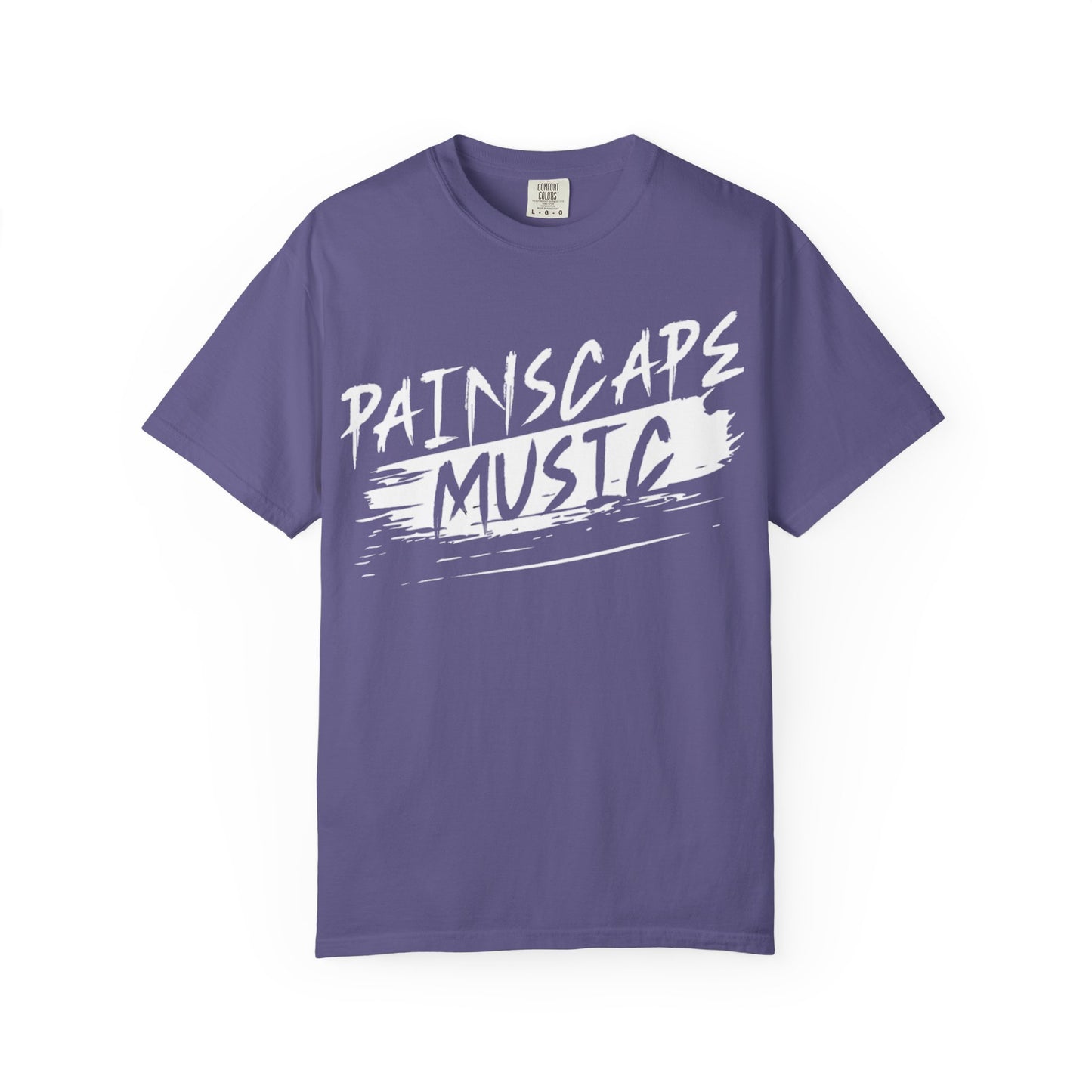 Paintscape Music T-Shirt — Bold Brushstroke Band Tee