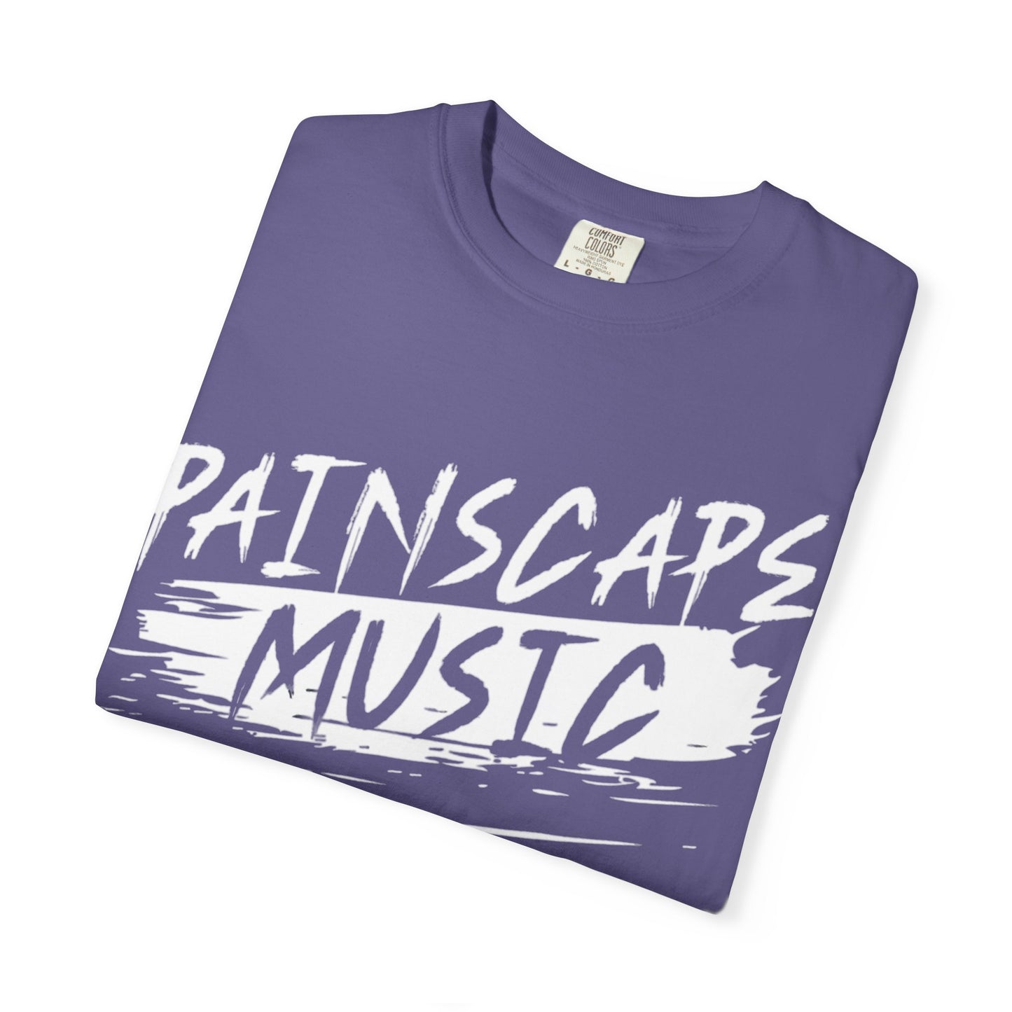 Paintscape Music T-Shirt — Bold Brushstroke Band Tee