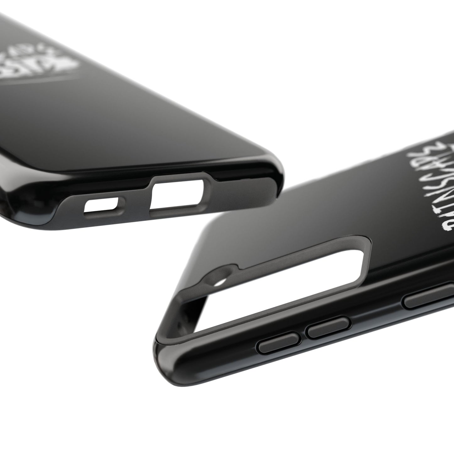 Tough Phone Case — "Painscape Music" Black Protective Phone Cover