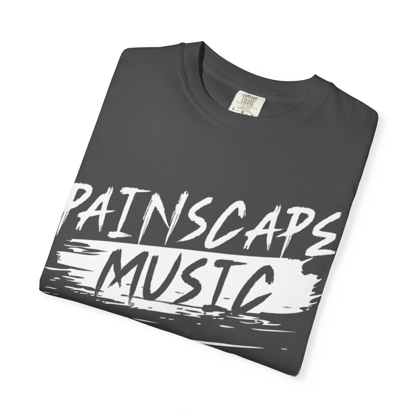 Paintscape Music T-Shirt — Bold Brushstroke Band Tee