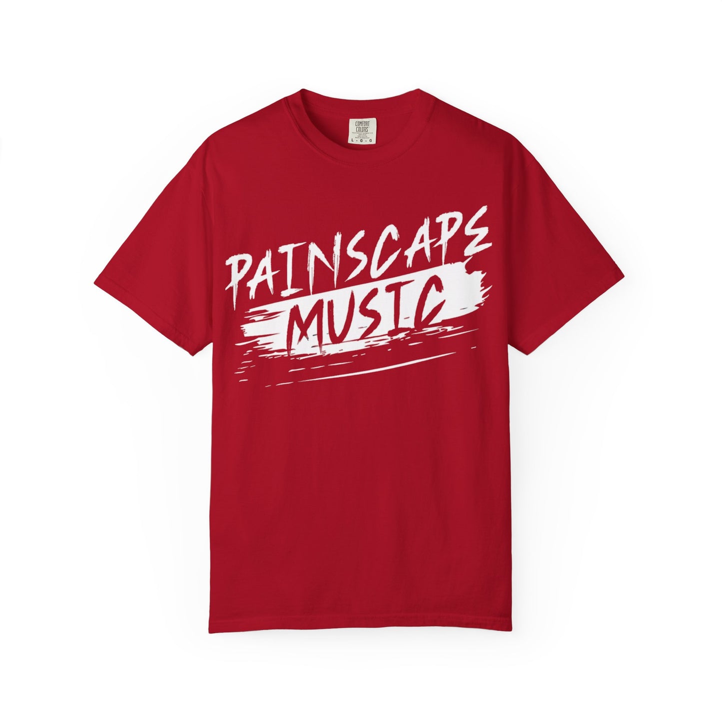 Paintscape Music T-Shirt — Bold Brushstroke Band Tee