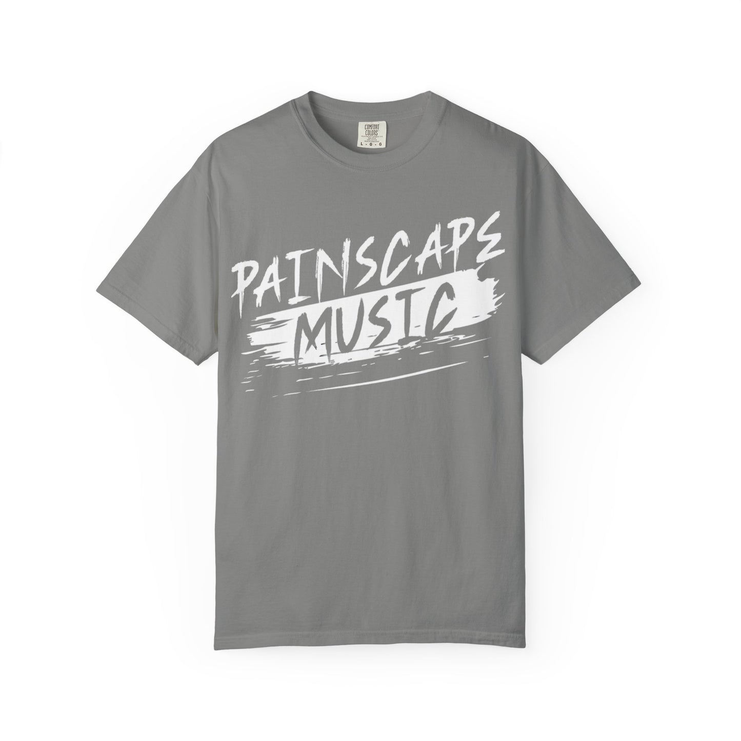 Paintscape Music T-Shirt — Bold Brushstroke Band Tee